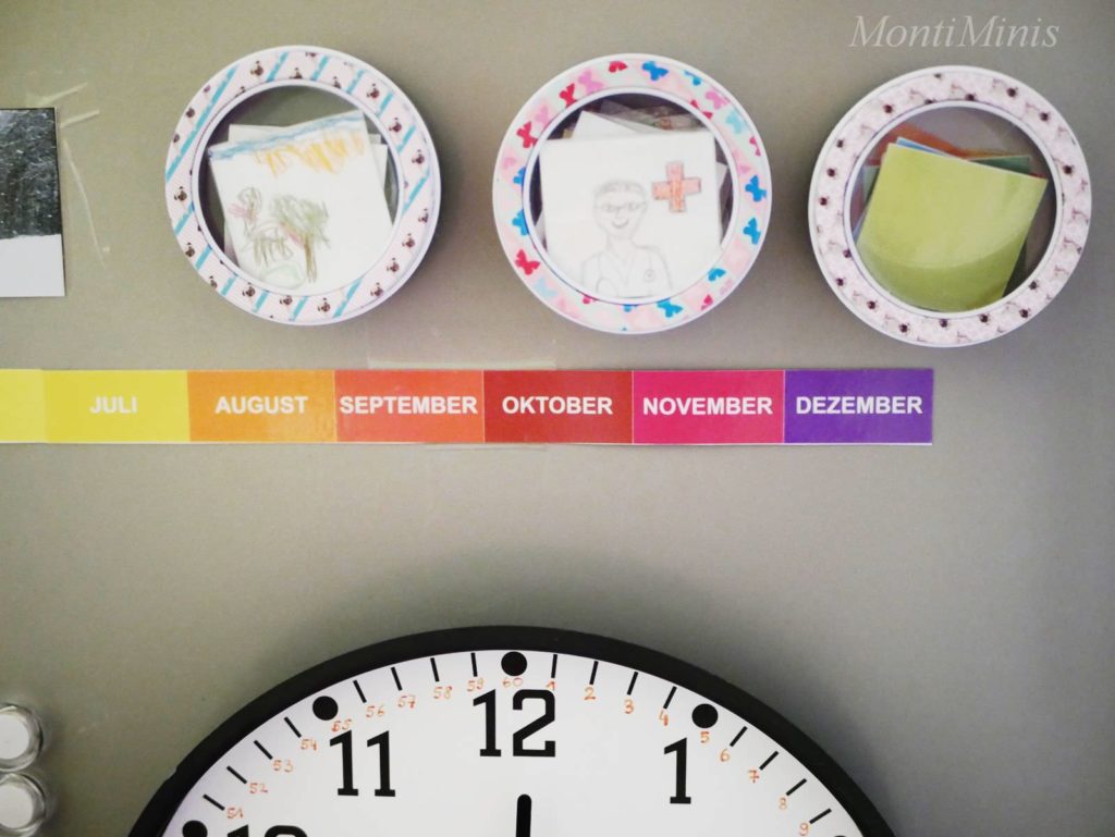 Unser Montessori-inspirierter DIY-Kalender 2018 - Montessori Blog