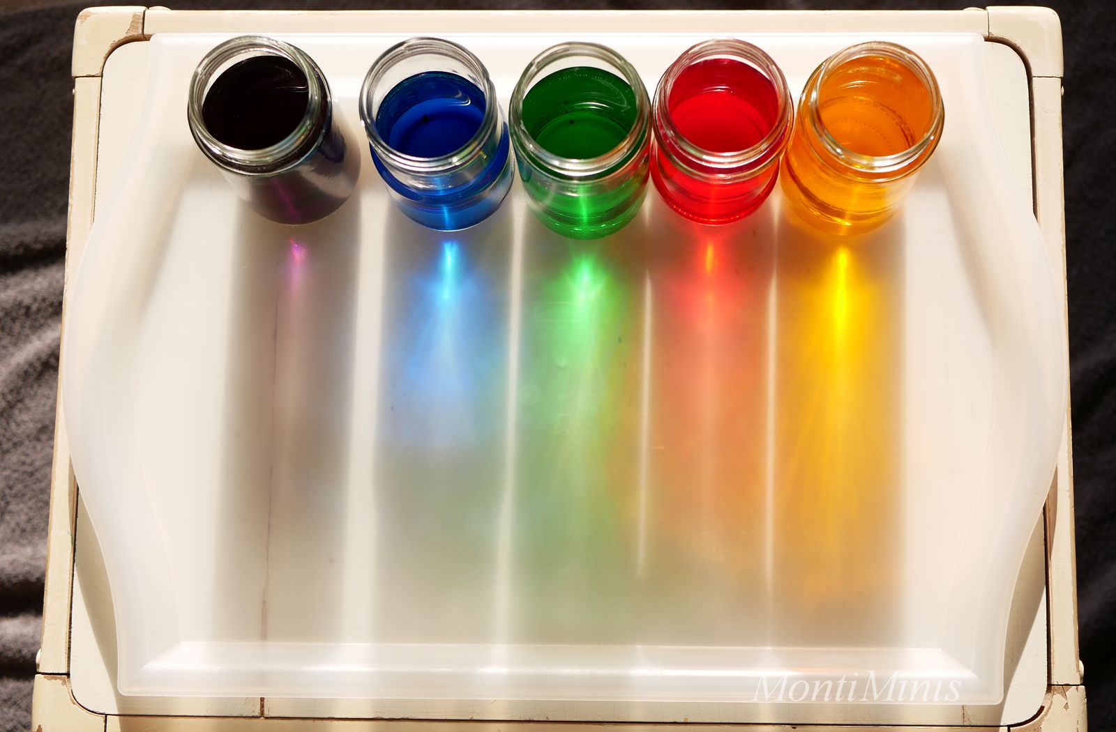 Regenbogengläser - Experimentieren Mit Farben - Montessori Blog & Shop ...